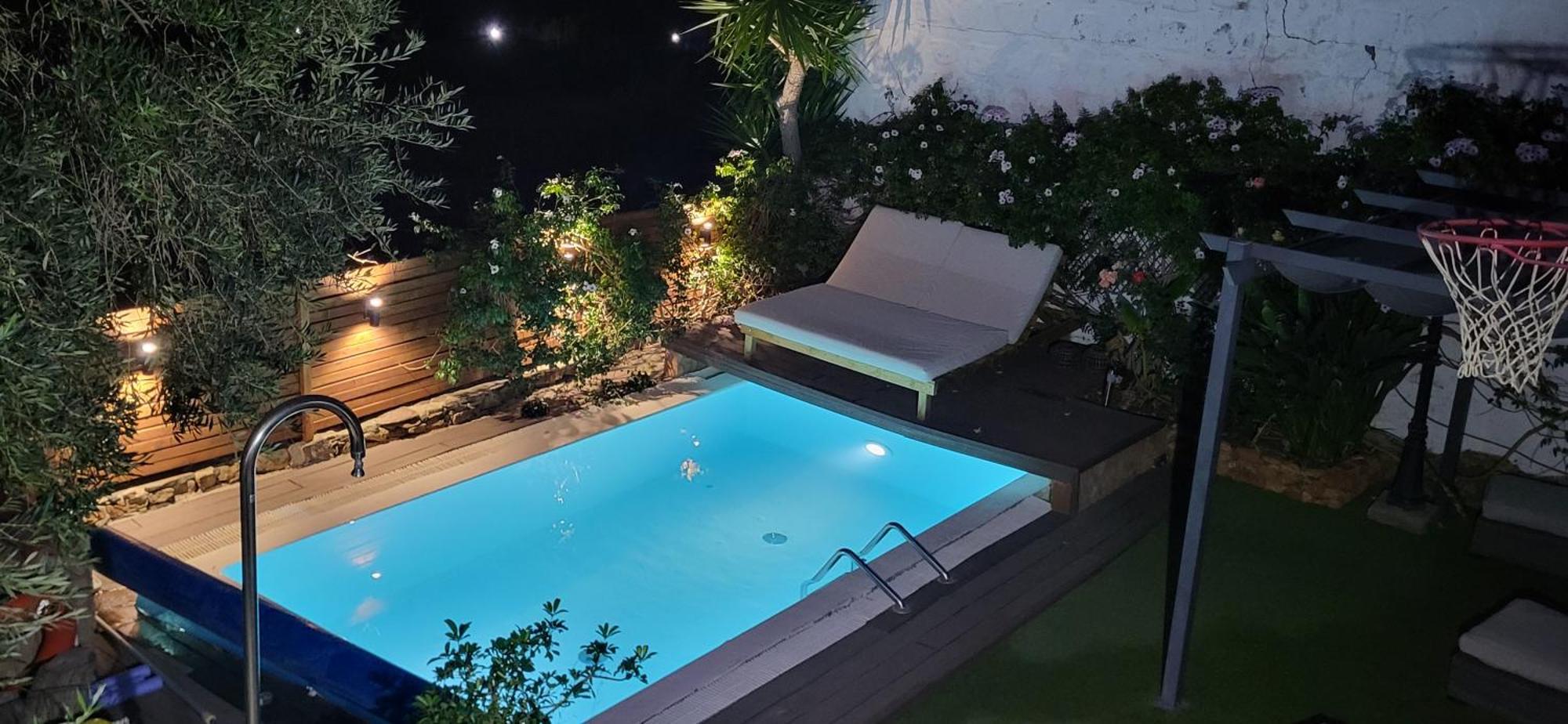 Casa Agustin Pool 27 ºc Villa Fátaga Exteriör bild