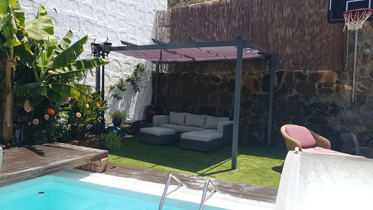 Casa Agustin Pool 27 ºc Villa Fátaga Exteriör bild